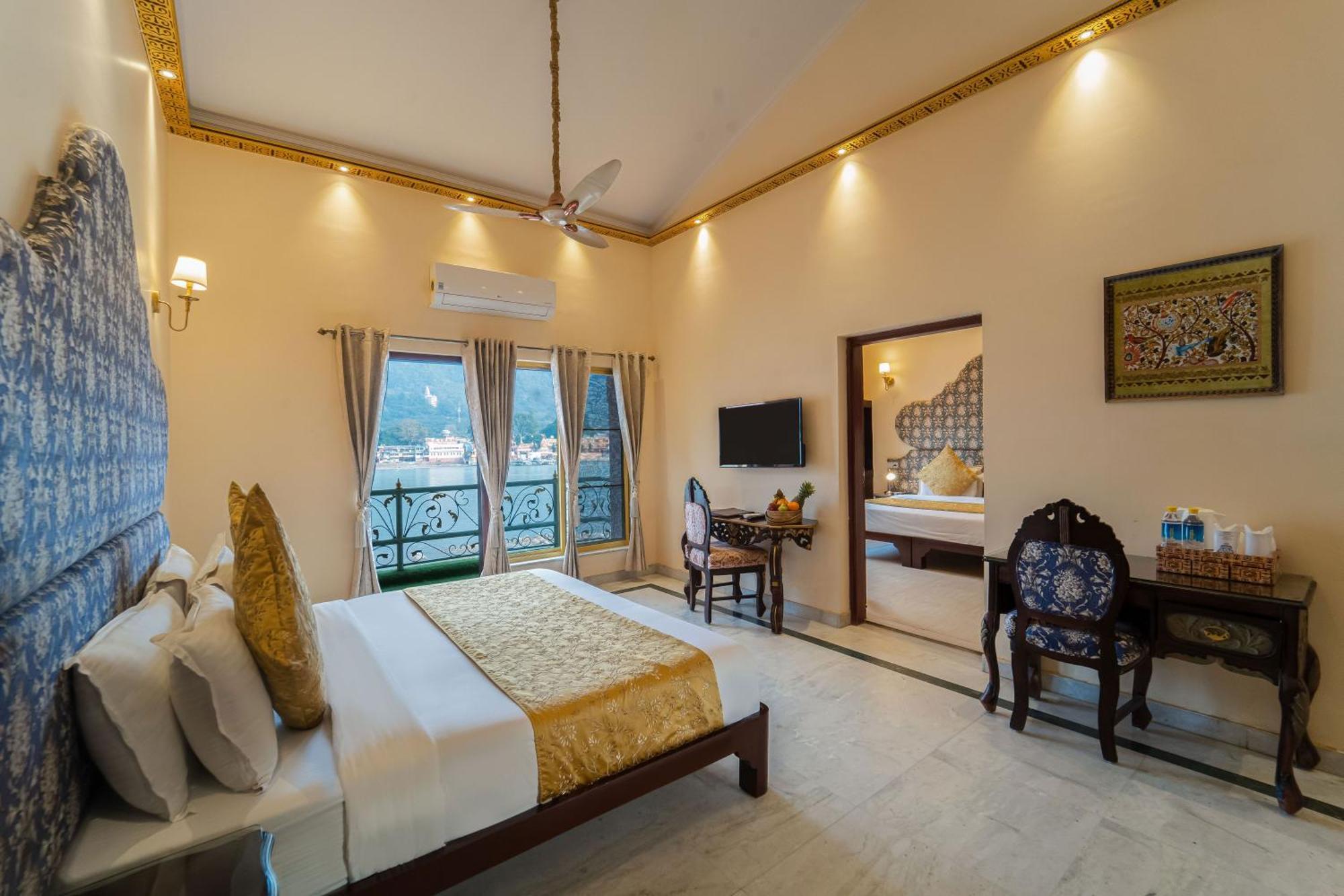 The Neeraj Ganga Heritage Palace Rishīkesh Eksteriør billede
