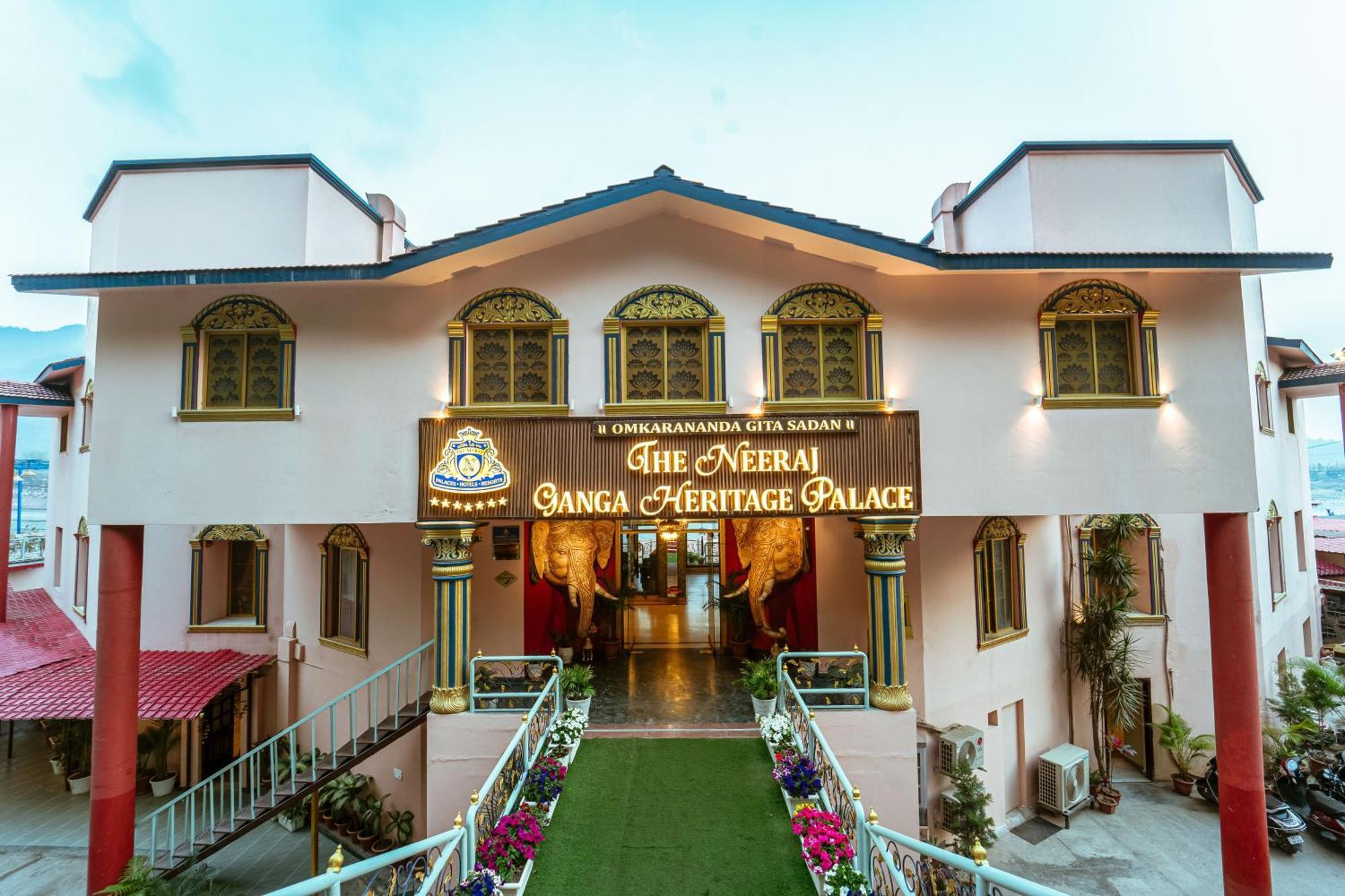 The Neeraj Ganga Heritage Palace Rishīkesh Eksteriør billede